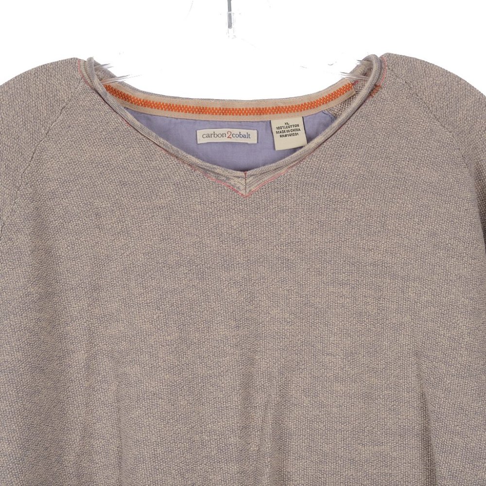 Carbon 2 Cobalt Cotton Pullover Sweater Top Size XL - Picture 6 of 6